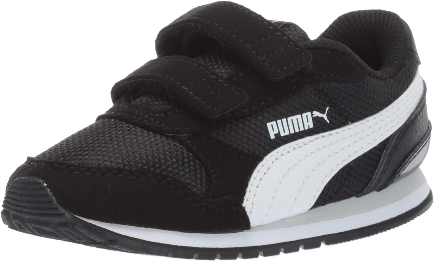 PUMA Kids' St Runner Hook and Loop Sneakers for Active Play