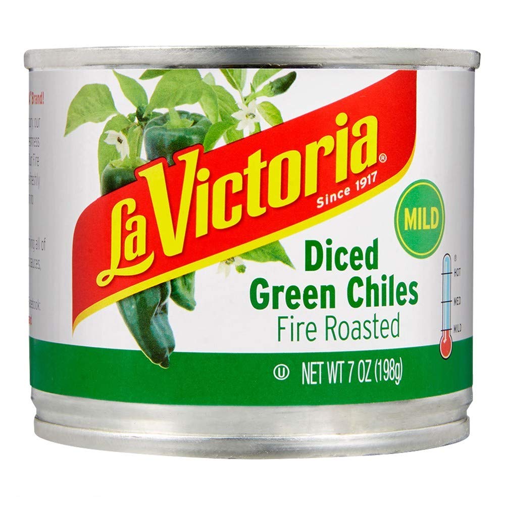 La Victoria Fire Roasted Diced Green Chiles for Flavorful Dishes