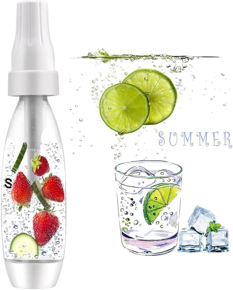 DEAUVIOR Portable Soda Maker - Sparkling Water on the Go!