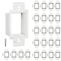 Electrical Outlet Box Extender 1 Gang - Heavy Duty PVC, Modular