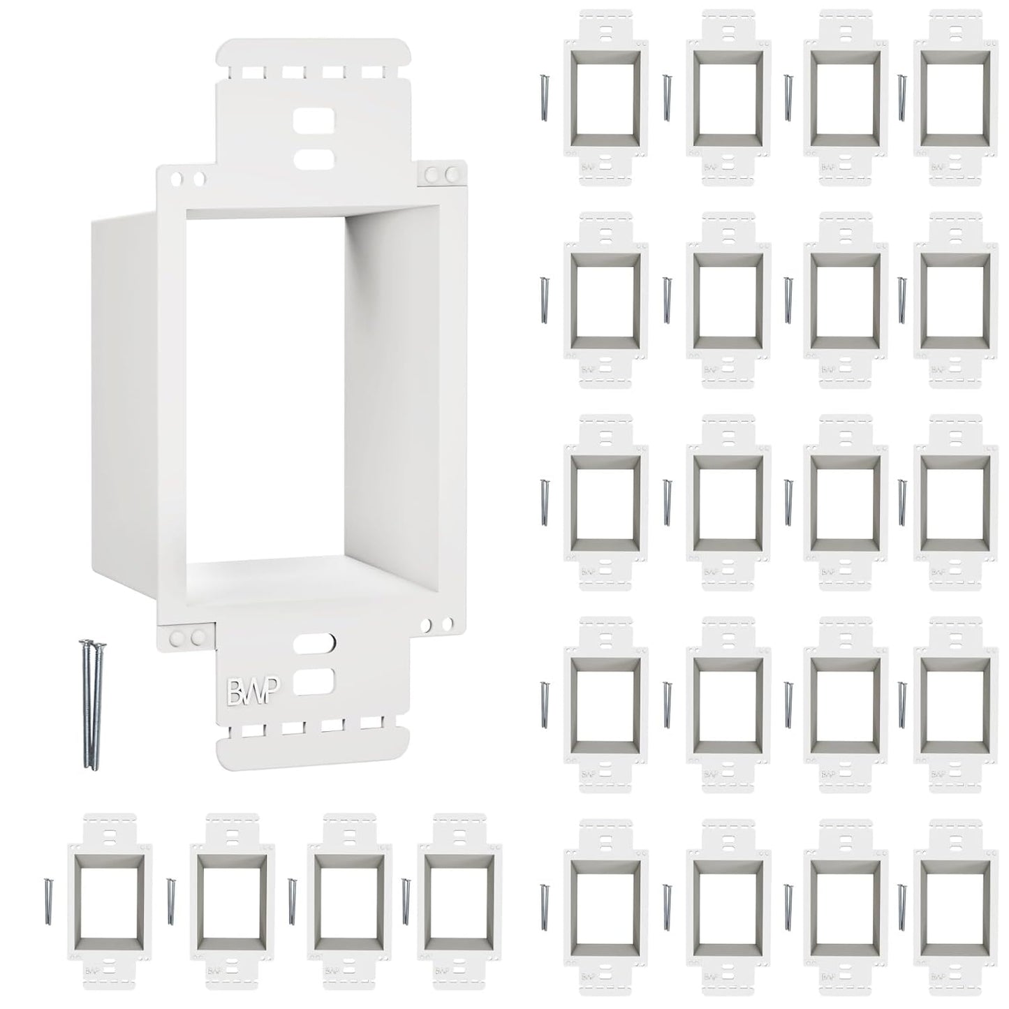 BWP 25 Pack Electrical Outlet Box Extender for Reliable Installations