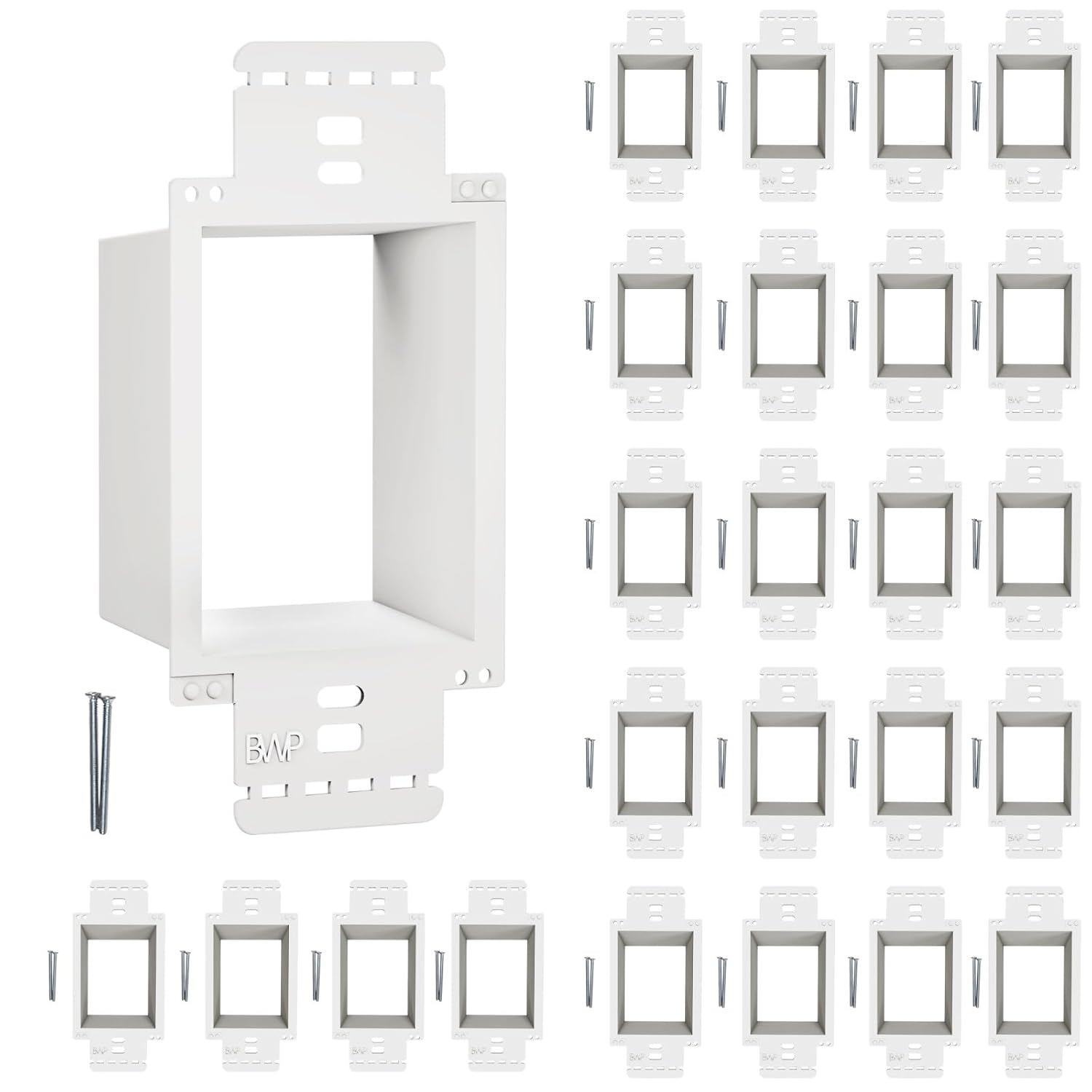 BWP 25 Pack Electrical Outlet Box Extender for Reliable Installations