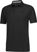 Three Sixty Six Golf Shirts for Men - Tall Fit Dry Fit Polo