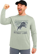 Zubaz NFL Men's Long Sleeve Team Graphic T-Shirt - Official Team