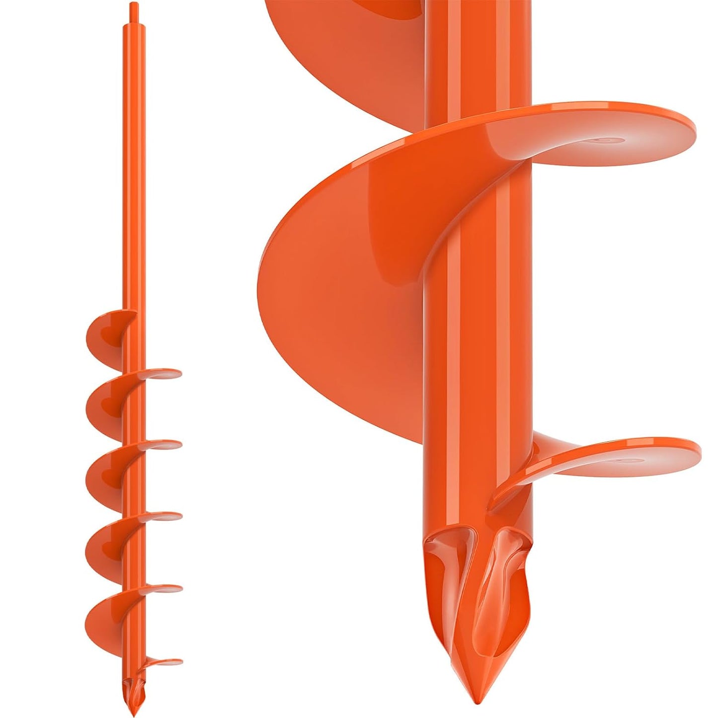 Upgraded Auger Drill Bit for Planting 4 X 32 Inch Garden Use