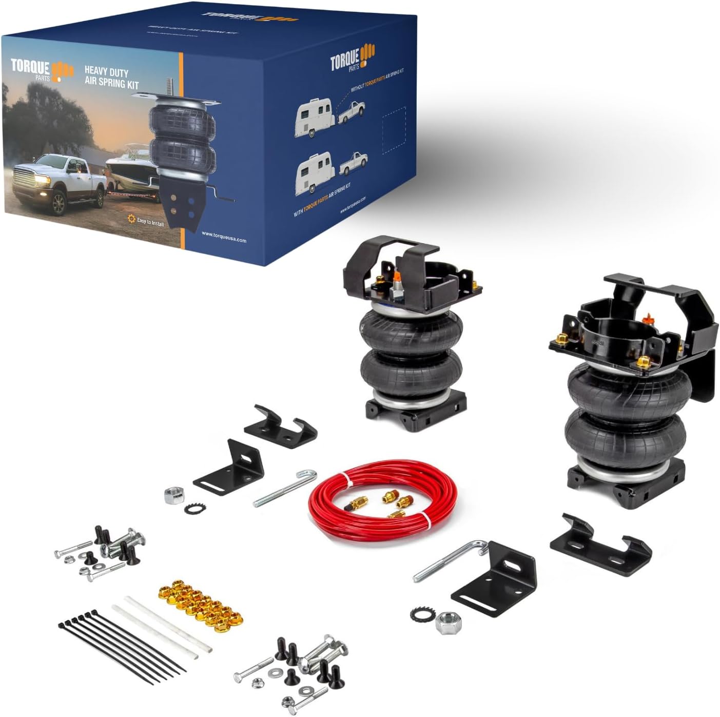 TORQUE Airbag Suspension Kit for 2012-2025 Chevy Silverado HD
