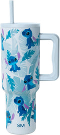 Trek 40 oz Tumbler with Handle and Straw Lid - Insulated Travel Mug
