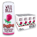 Wild Bills Strawberry Ring Pop Craft Soda 12-Pack - Pure Cane Sugar