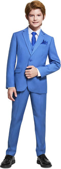 Boys' Formal Slim Fit Suit Set - Complete Adjustable (Style V1ZS)