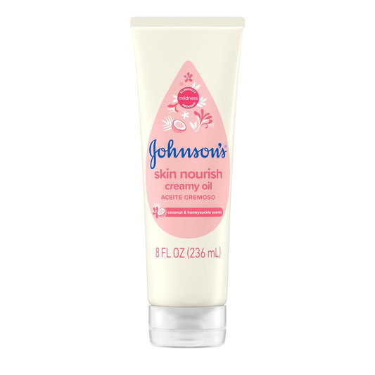 Johnson's Baby Oil: Rich 24-Hour Moisture & Soothing Scent