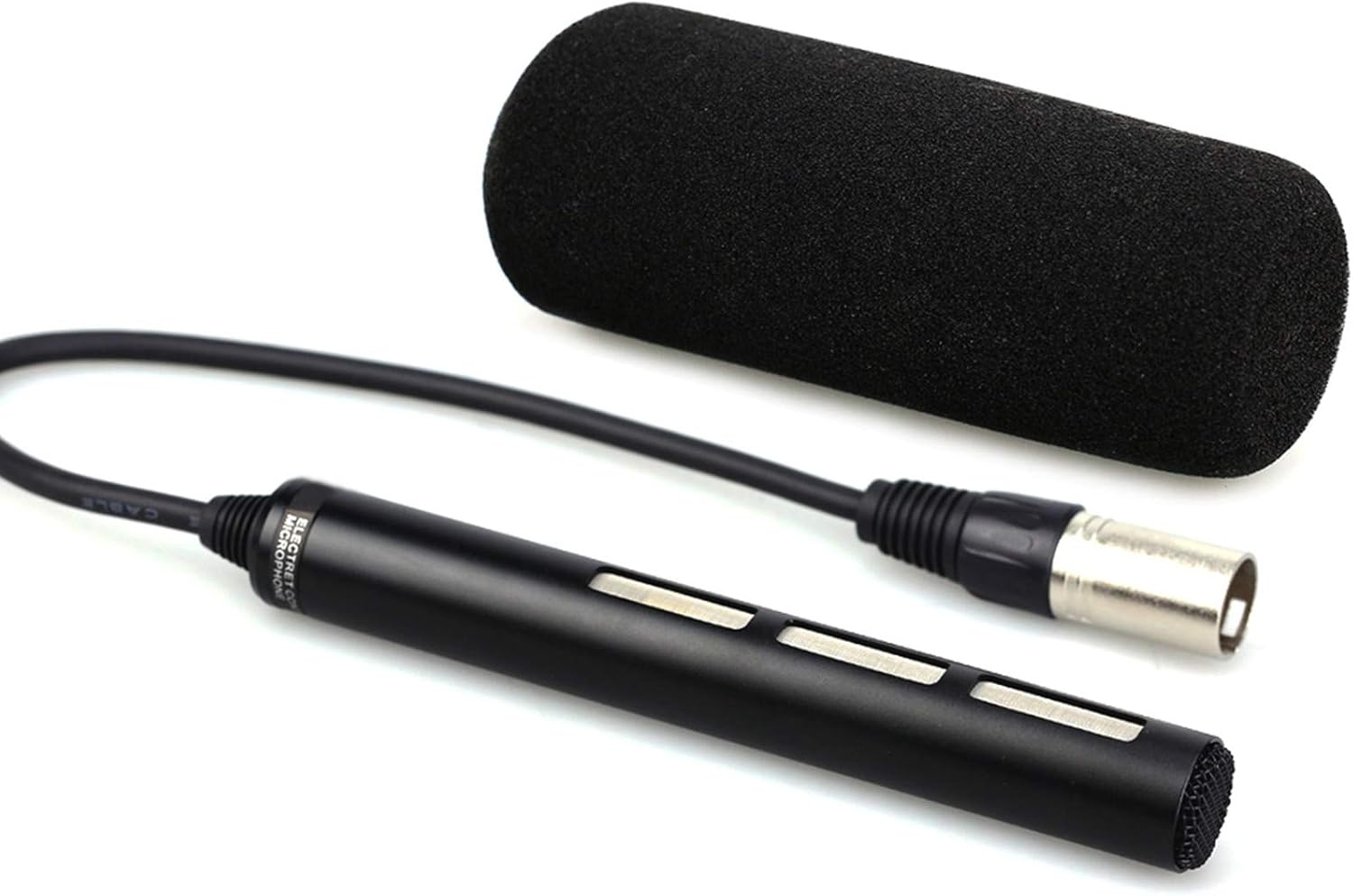 Kiorafoto Camera Microphone for Sony HXR-NX Series Models