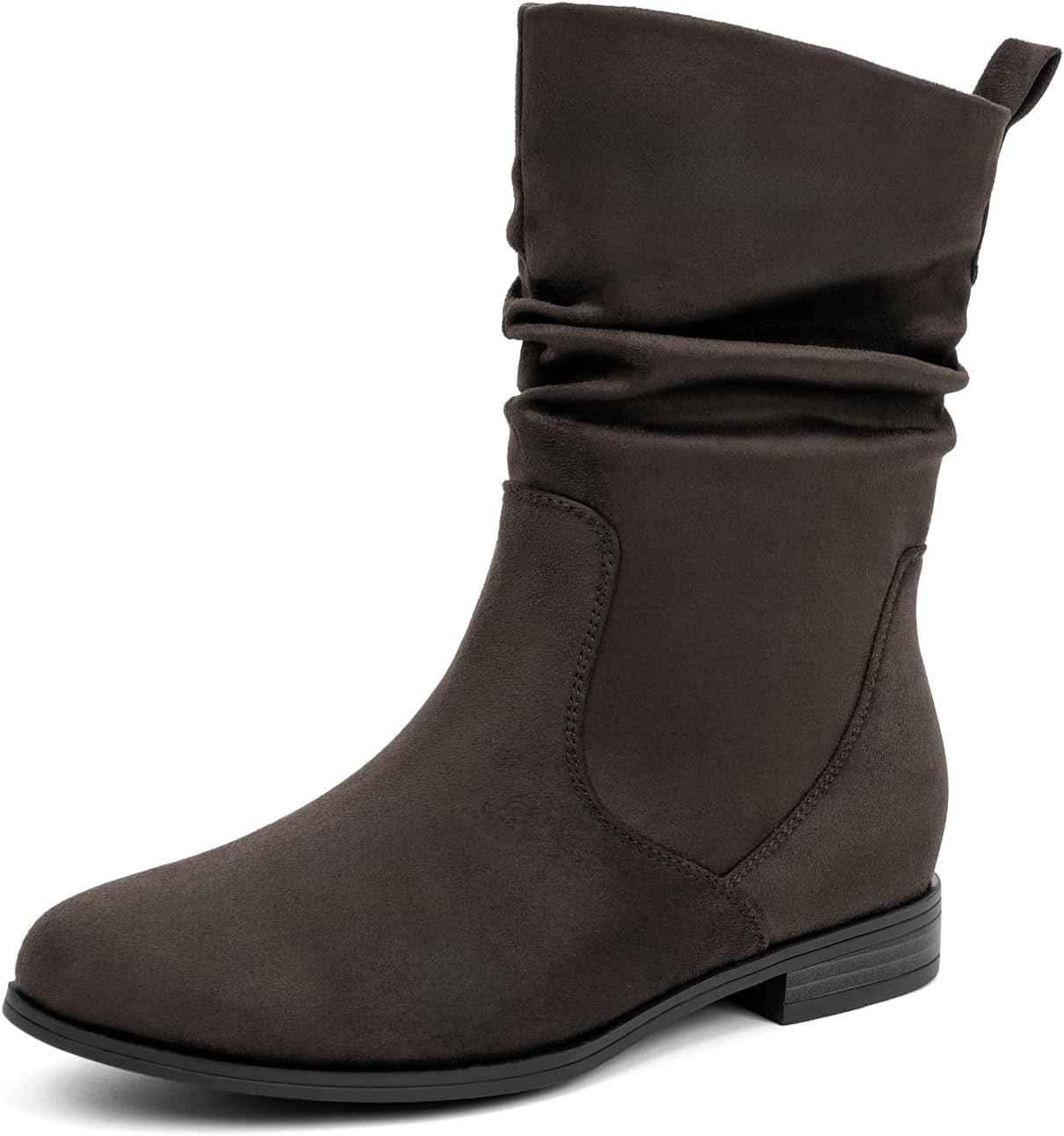 VJH confort Women's Mid Calf Boots for Stylish Comfort