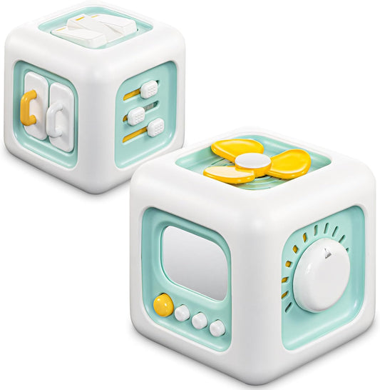 Toddler Busy Cube: Fine Motor Skills Learning Toy