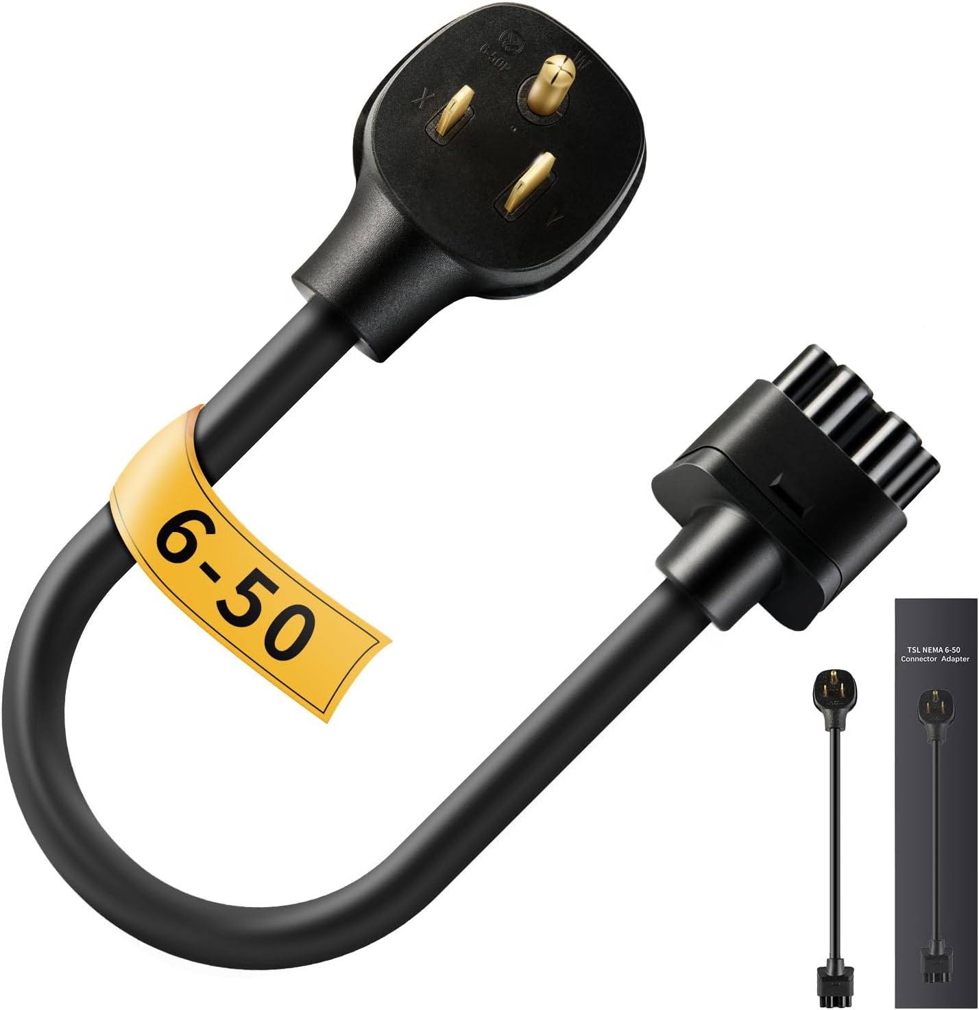 TSL NEMA 6-50 Adapter for Tesla Fast Charging - Durable & Safe
