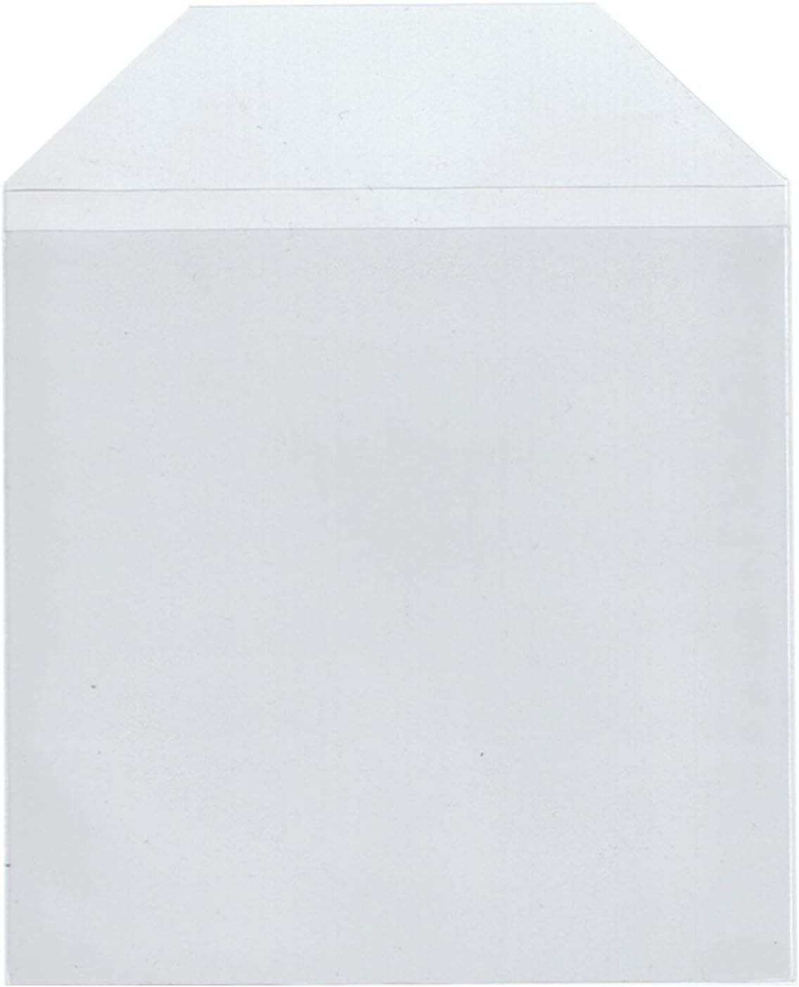 Maxtek 1,000 Pieces Clear CPP Plastic CD DVD Sleeves Holder