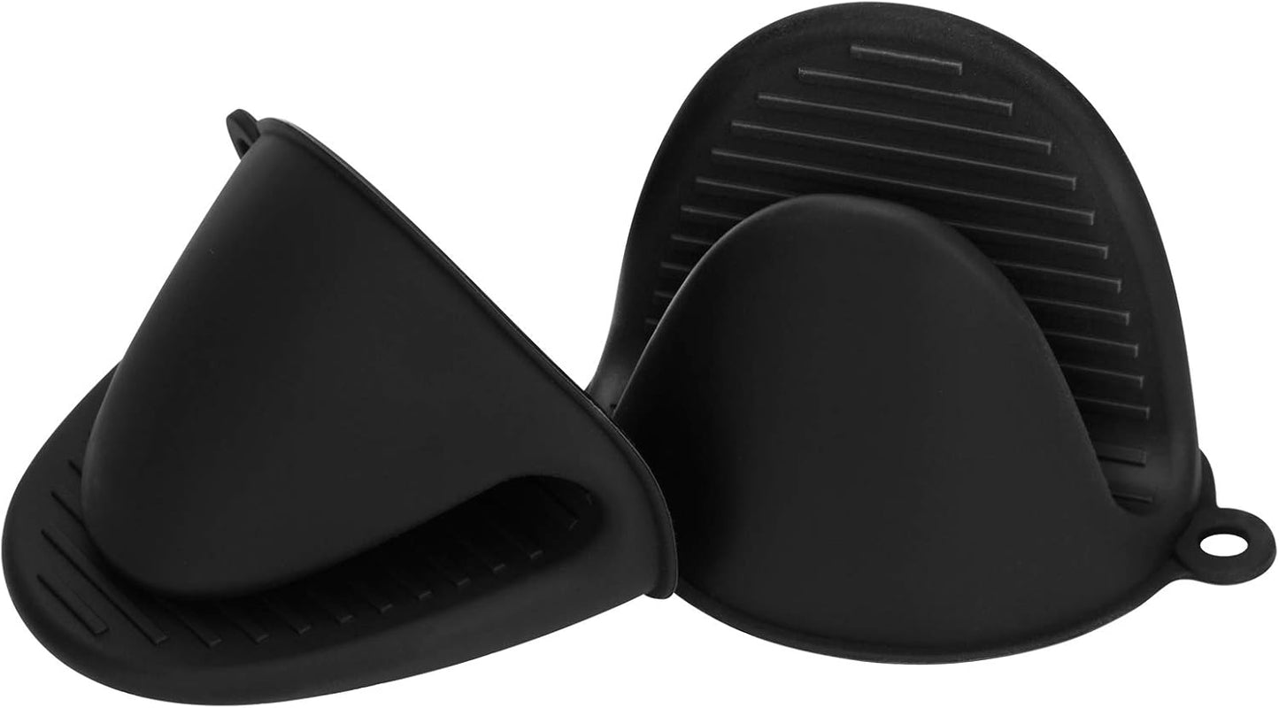 Kitchen Essential: Heat Resistant Silicone Oven Mitts -1 Pair