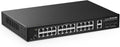 MokerLink 28 Port Gigabit PoE Switch - 24 PoE+ Ports for Cameras