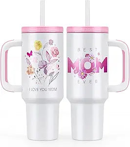 Zukro Best Mom Ever Tumbler - Perfect Gift for Mother's Day