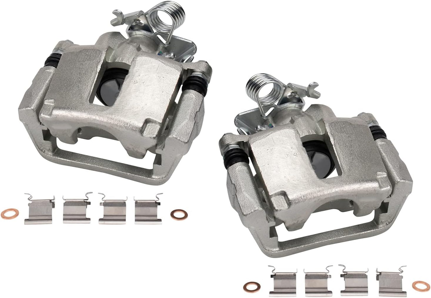TRQ Rear Brake Caliper Set for 2013-2018 Ford Explorer Flex
