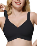 HORISUN No Underwire Wireless Seamless T Shirt Bra - Full Coverage Our