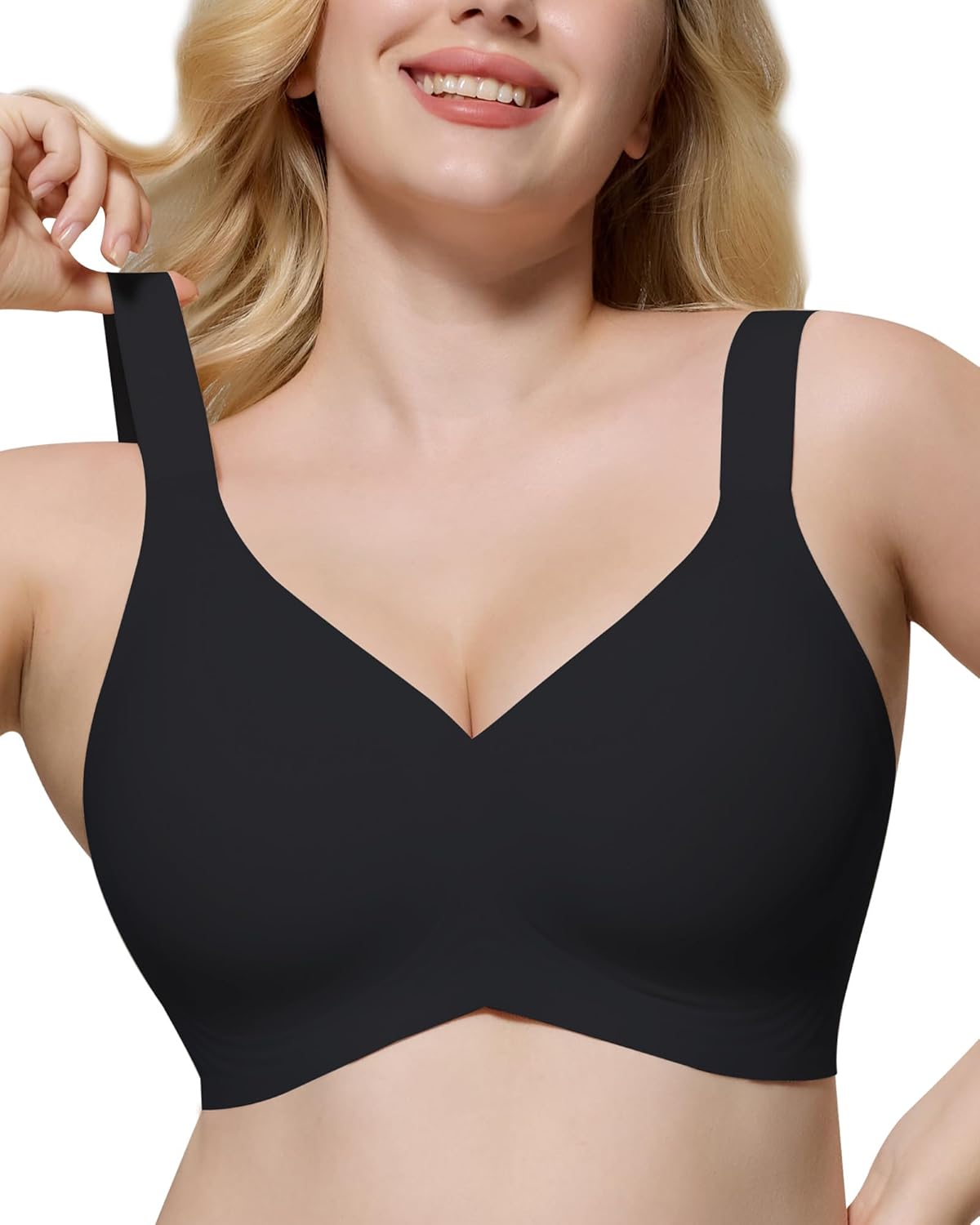 HORISUN Wireless Seamless Bras for Women with Full Coverage