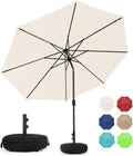 11 ft Patio Umbrella with Sand Bag Base - Large Tilt & Crank