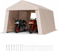 Outdoor Storage Shed 10 x 15 ft Portable Canopy - Weather Shield
