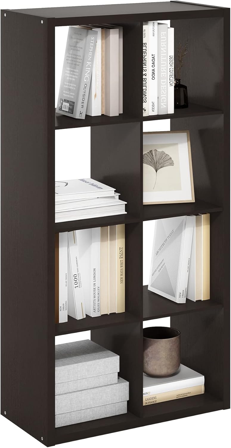 Furinno Cubicle Open Back Decorative Cube Storage Organizer