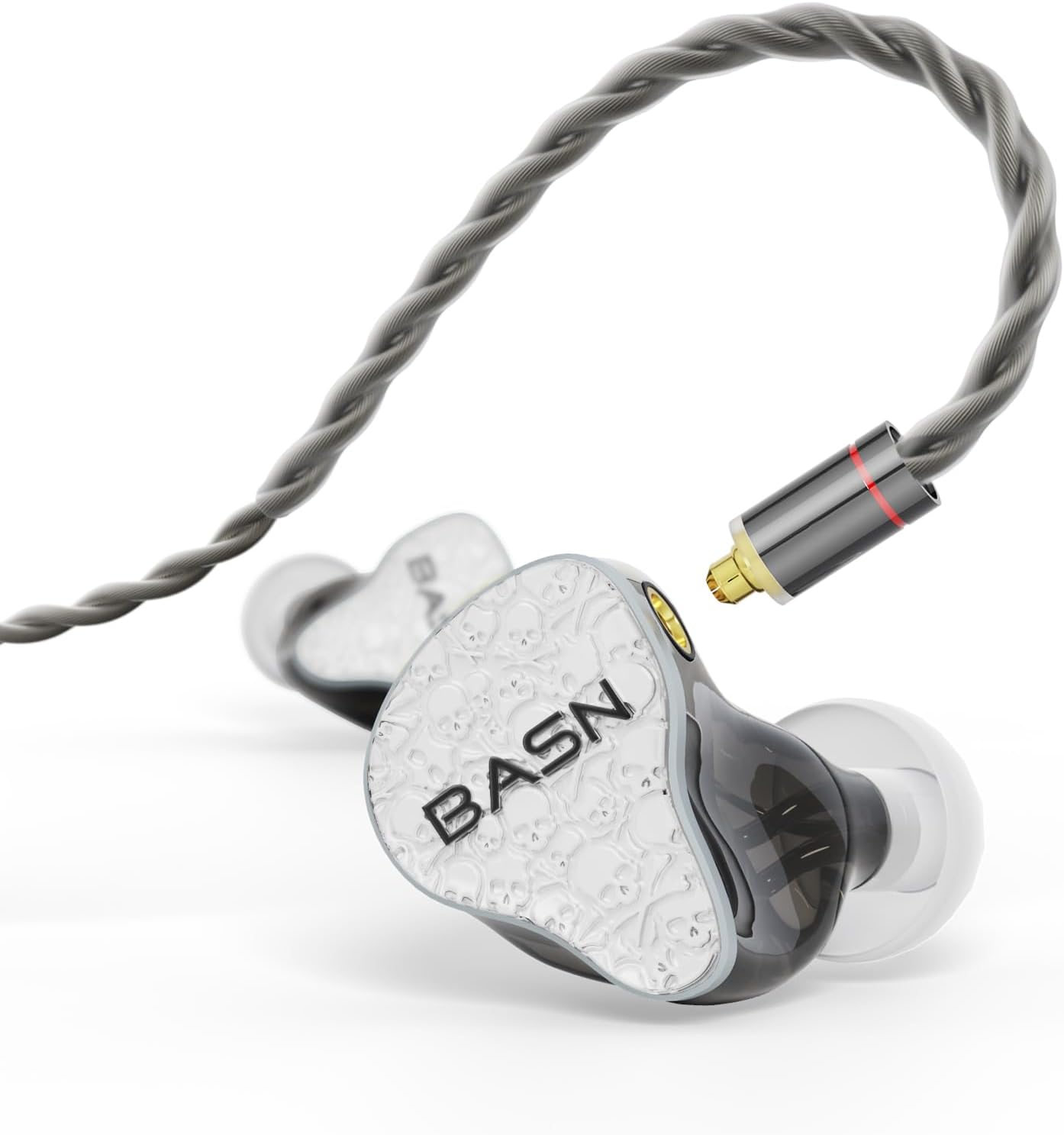 BASN Bmaster5 IEM Earbuds with Powerful Bass and Comfort