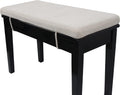 Loveboat Washable Bench Cushion 48in x12in x2in - Plush Non-Slip Pad