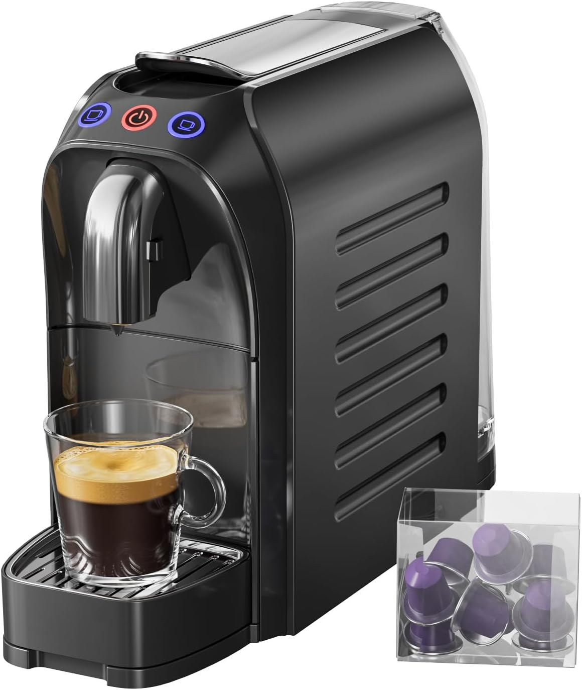 JZ.CAFE Espresso Maker: 20Bar High Pressure Pump for Perfect Home Brews