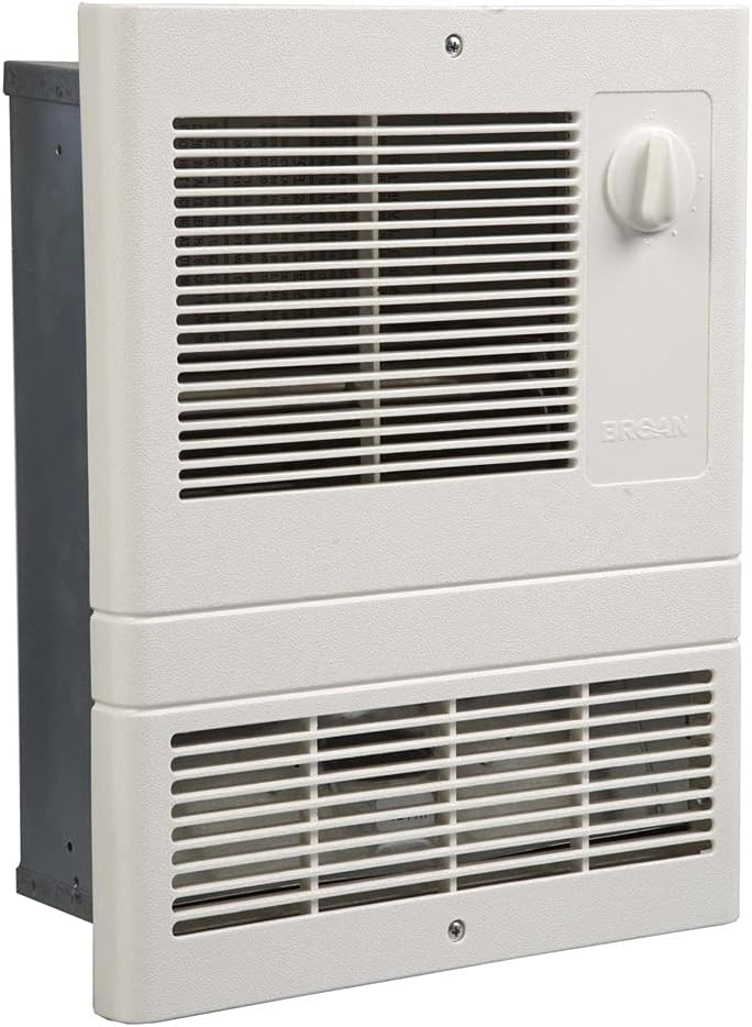 Broan-NuTone 9815WH High Capacity Wall Heater - Efficient 1500W Heat!