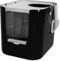 Modkat XL Litter Box - Configurable Top or Front Entry, Tall Seamless