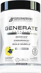 EAA and BCAA Powder for Optimal Post Workout Recovery Drink
