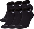 Nike Dri-FIT Everyday PLUS MAX Cushioned Low-Cut Socks 6 Pair