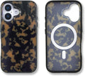 Tortoiseshell iPhone 17 Case Compatible with MagSafe - Brown Tort