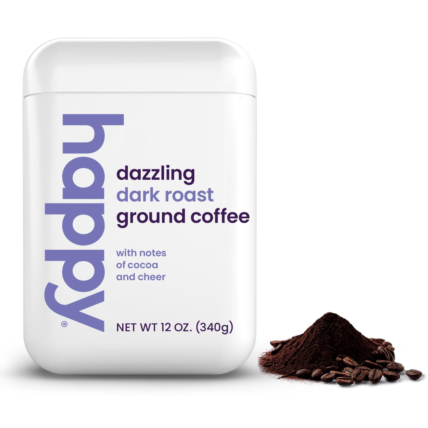 Happy Coffee Dark Roast: Rich Cocoa Cheer