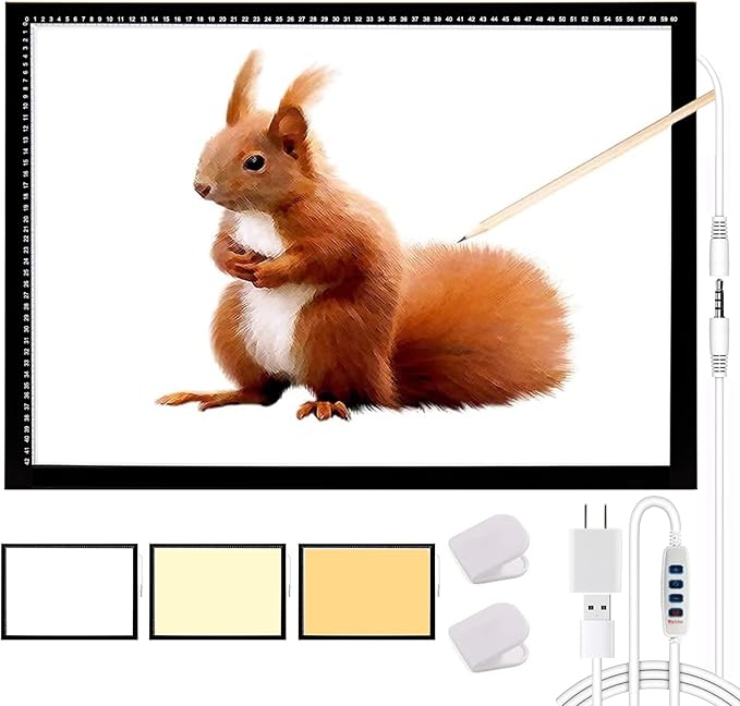Upgraded A2 Light Pad for Diamond Painting and Tracing Boards