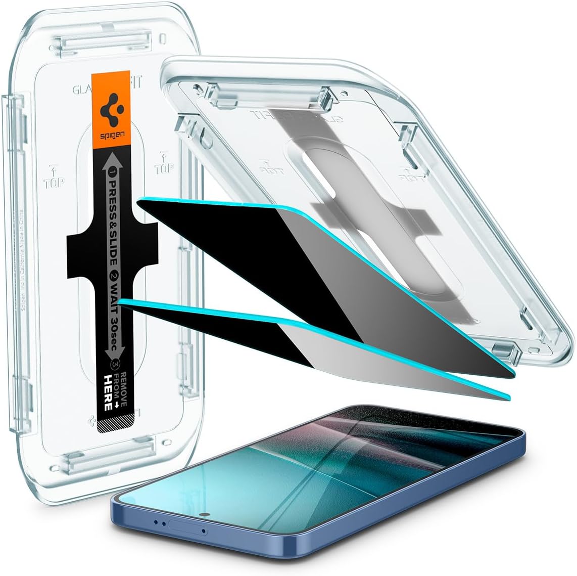Spigen Tempered Glass Screen Protector for Galaxy S25 Plus
