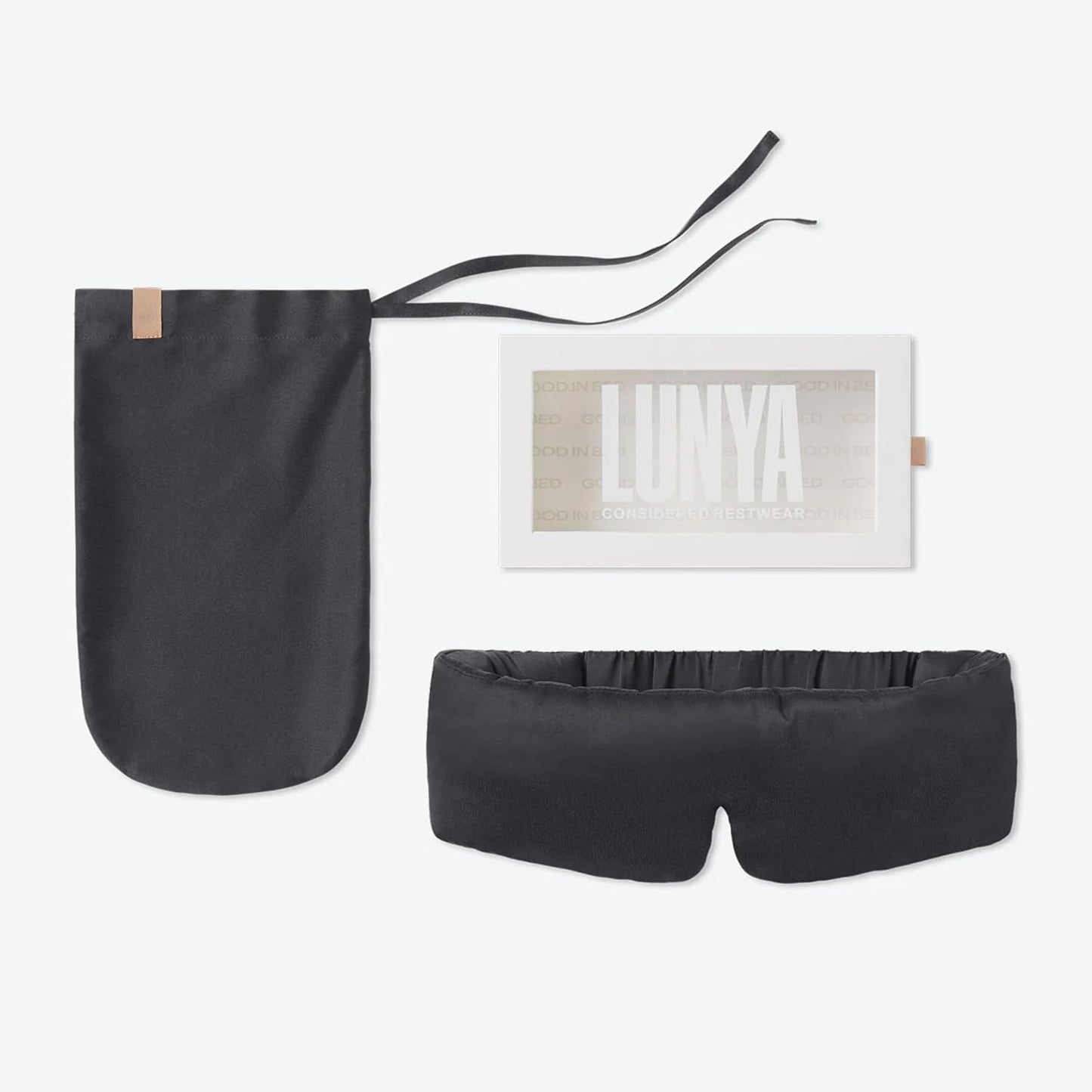 Lunya Sleep Mask - Washable Silk Eye Mask for Restful Nights