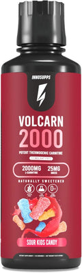 L-Carnitine Volcarn 2000 Liquid - Stim-Free Energy Boost