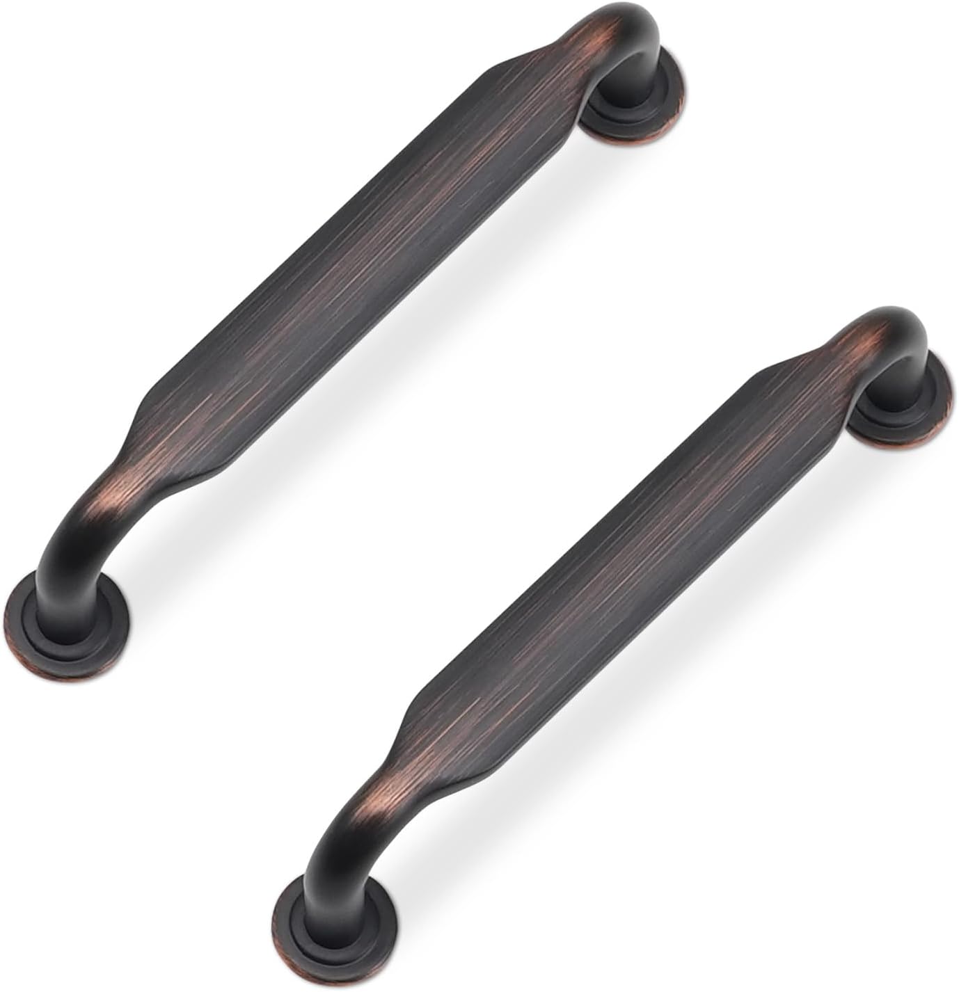 10 Pack 3-3/4 Inch Cabinet Pulls in Oil Rubbed Bronze Finish