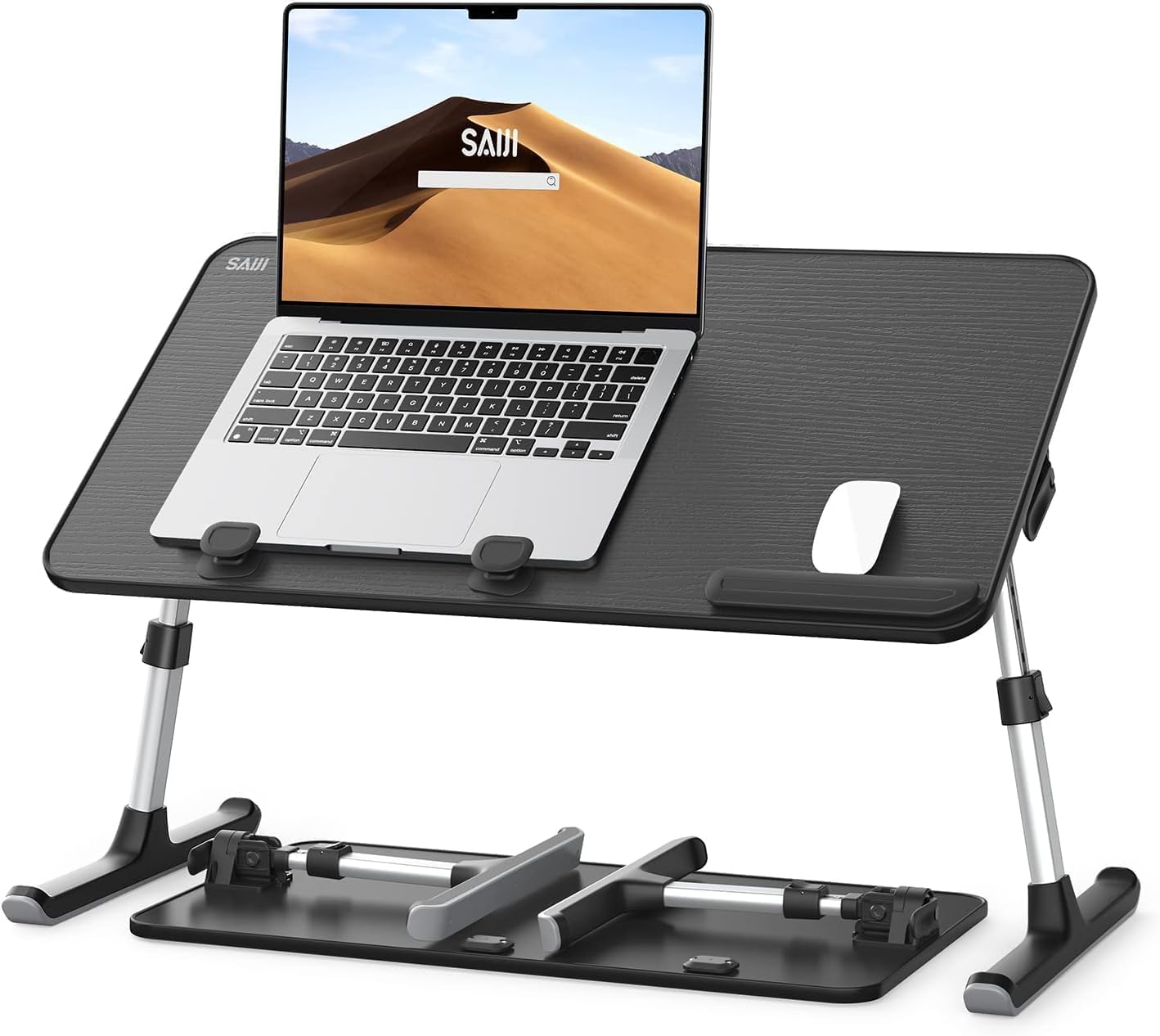 SAIJI Adjustable Laptop Stand - Ultimate Bed Desk!