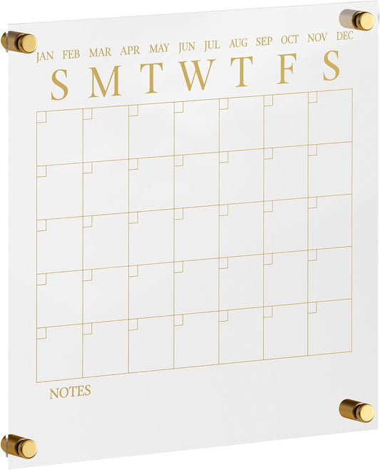 Martha Stewart Grayson Acrylic Dry Erase Wall Calendar Review