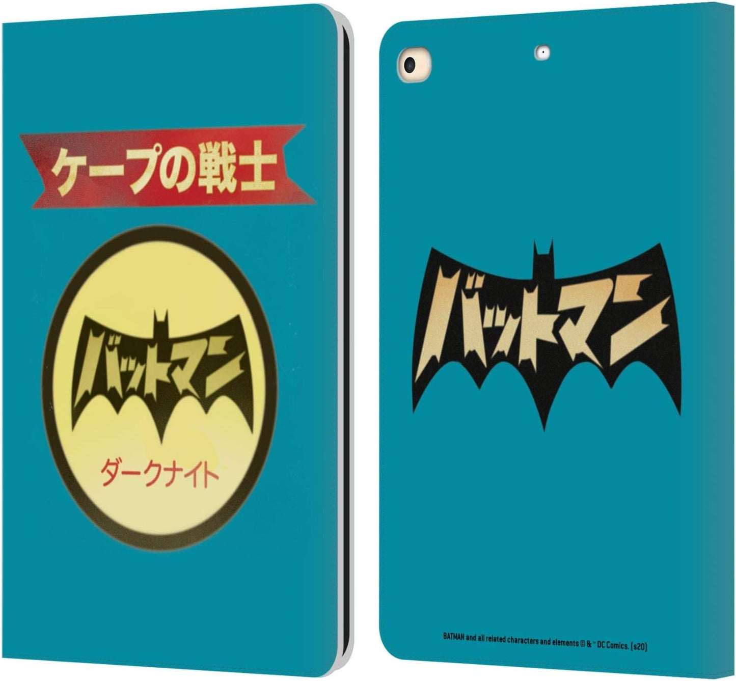 Batman DC Comics Vintage Fashion Leather Wallet Case for iPad