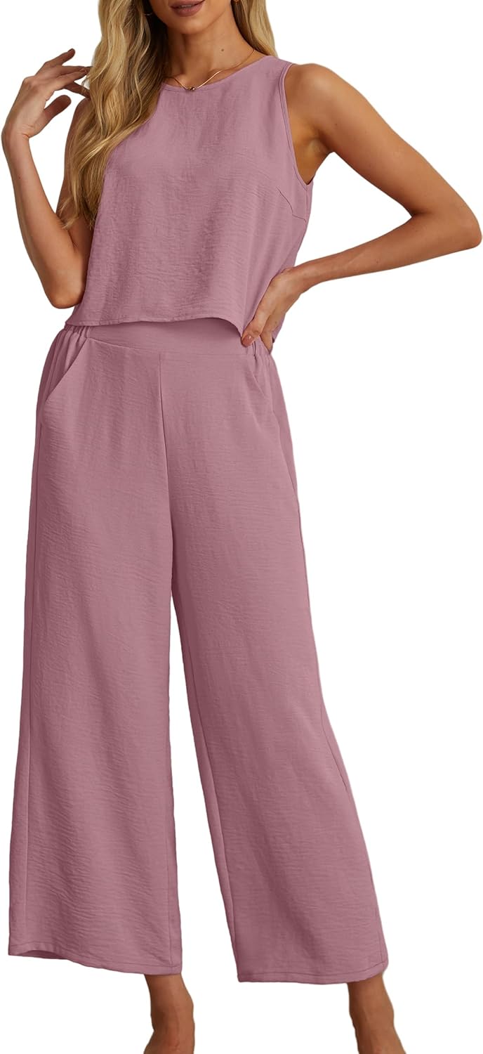 IWOLLENCE Women's Summer 2 Piece Outfits Set for Every Occasion