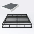 Queen Box Spring 7 Inch Low Profile Box Spring - Heavy Duty Support
