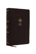 NRSV Catholic Bible Journal Edition, Leathersoft Brown - Wide Margins