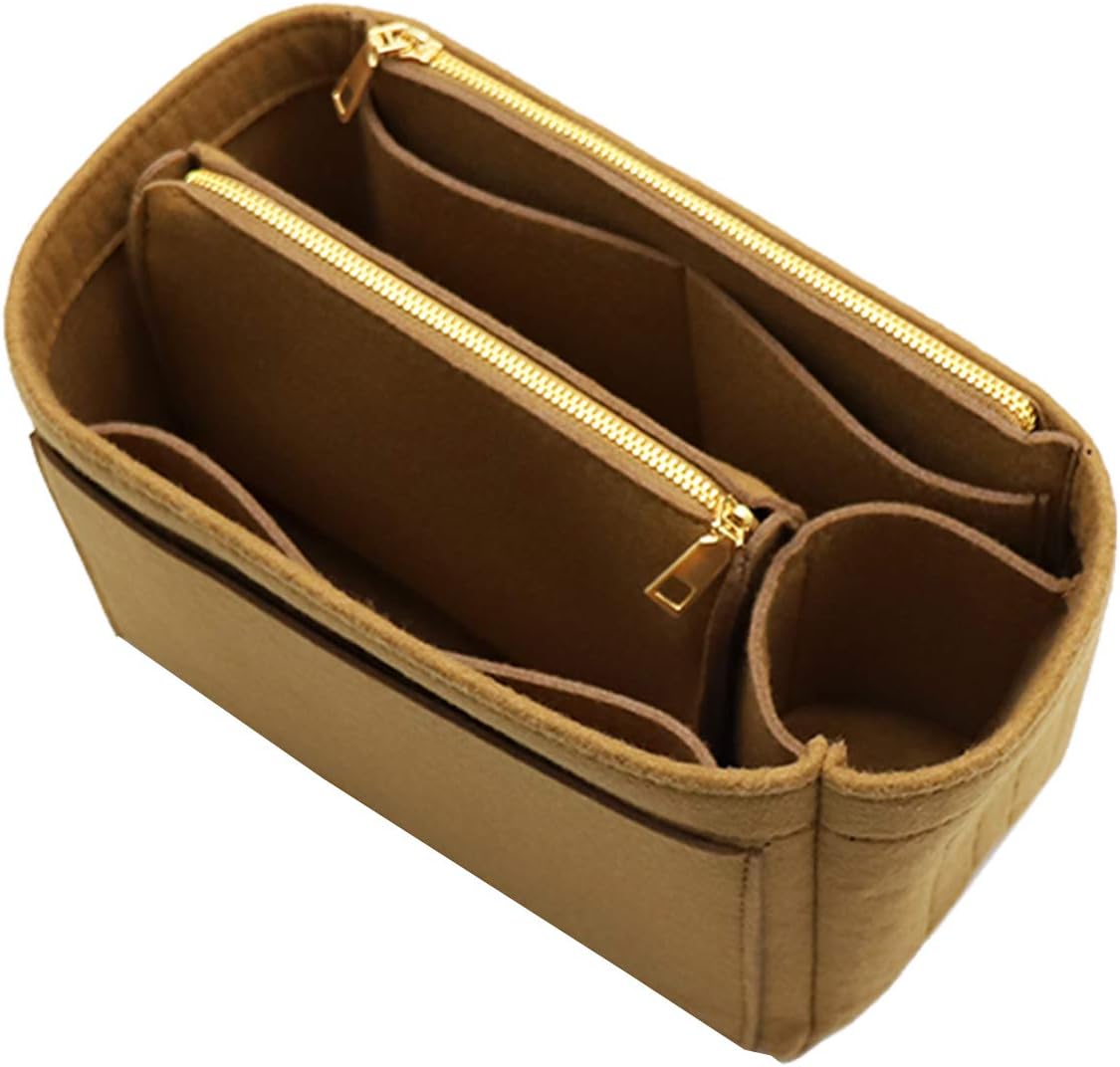 LEXSION Felt Purse Bag Organizer Insert for Speedy and Neverfull