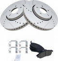 Front Performance Brake Pad & Rotor Kit for 2005-2014 Infiniti FX/QX70